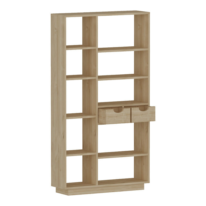 Етажерка с чекмеджета Dakin в нюанс дъб 80x25x190см