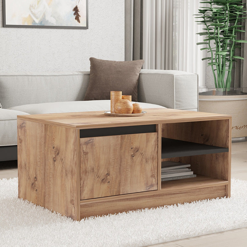 Холна маса Narli в нюанс sonoma 90x60x45см