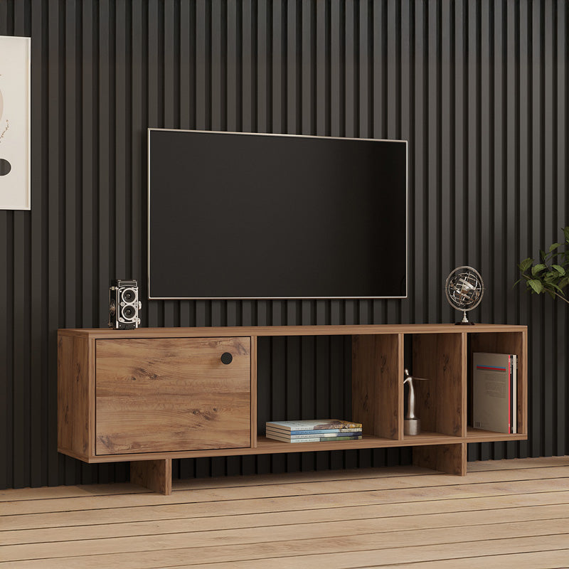 ТВ шкаф Mueble в сонома цвят 140x29x45см