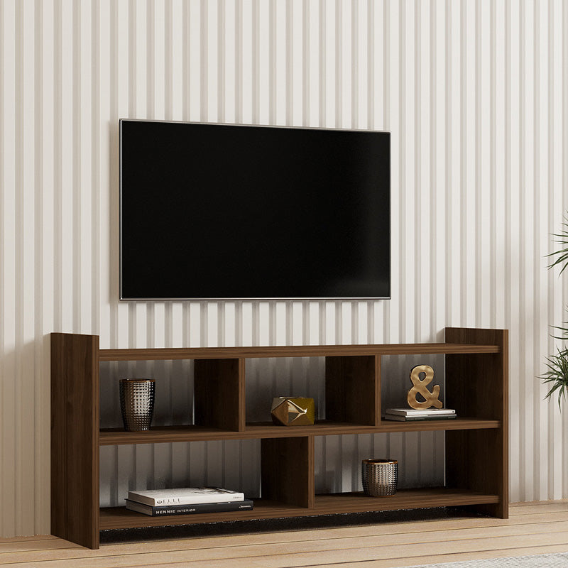 ТВ шкаф Kapri цвят орех 120x28x55см