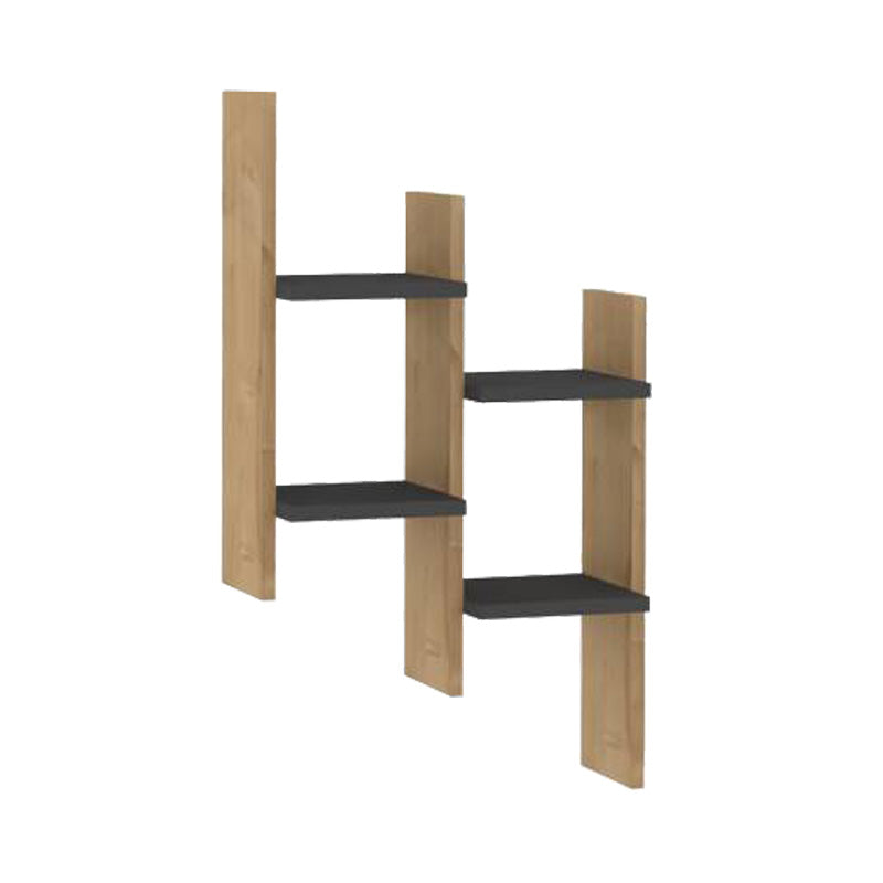 Стенен рафт Tabal цвят дъб 49,4x14,5x85см