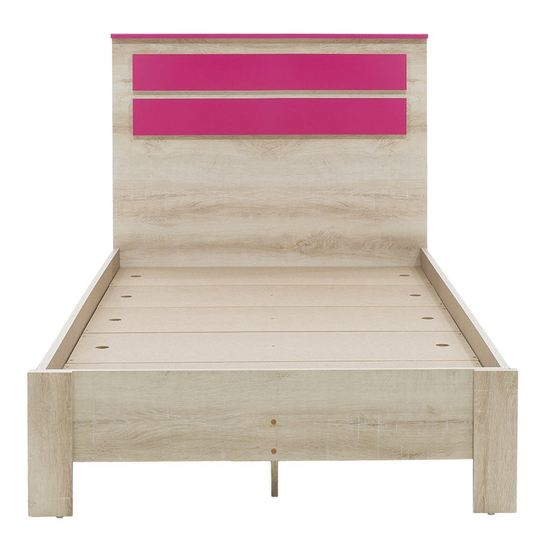 Легло Looney в цвят кастило-розов 100x200см