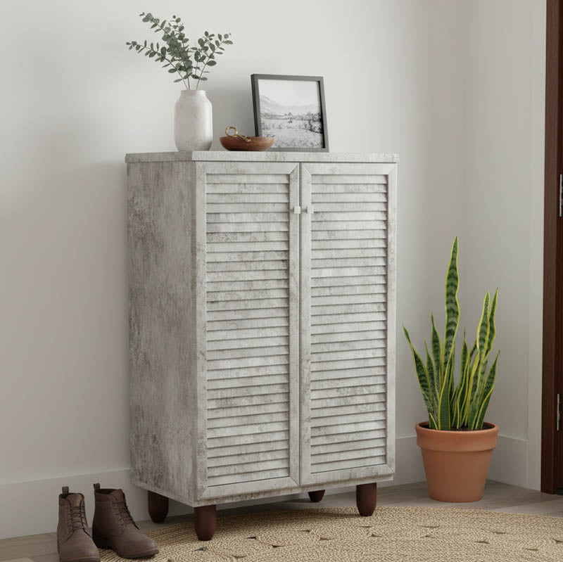 Шкаф за обувки SANTΟ 10 чифта античен антрацит 60x34.5x91.5cm