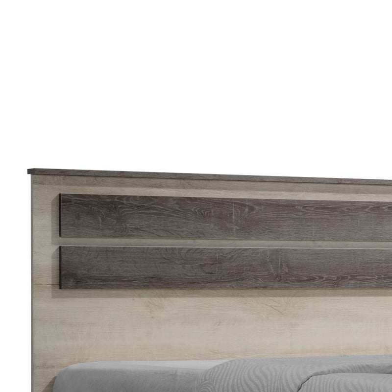 Двойно легло OLYMPUS в цвят дъб кастило 140x200см