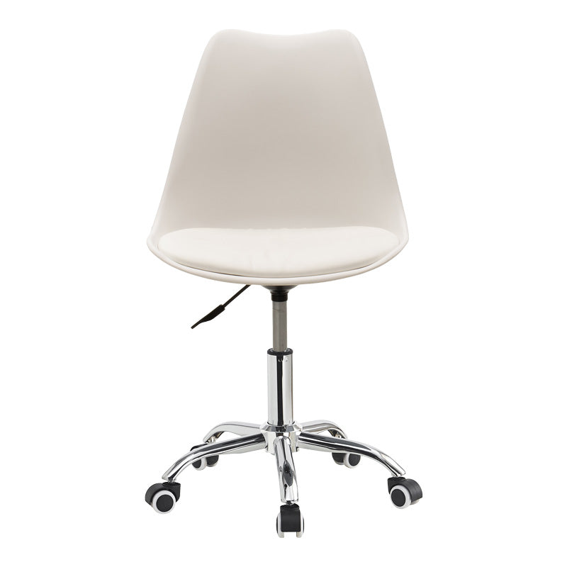 Офис стол Gaston II PP-PU в бял цвят