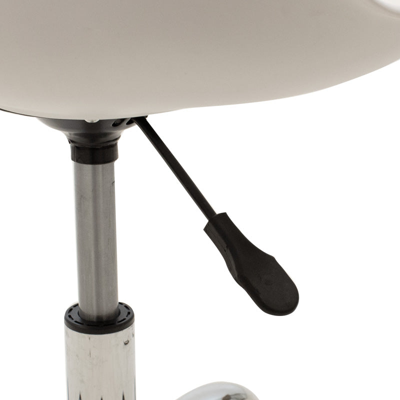 Офис стол Gaston II PP-PU в бял цвят