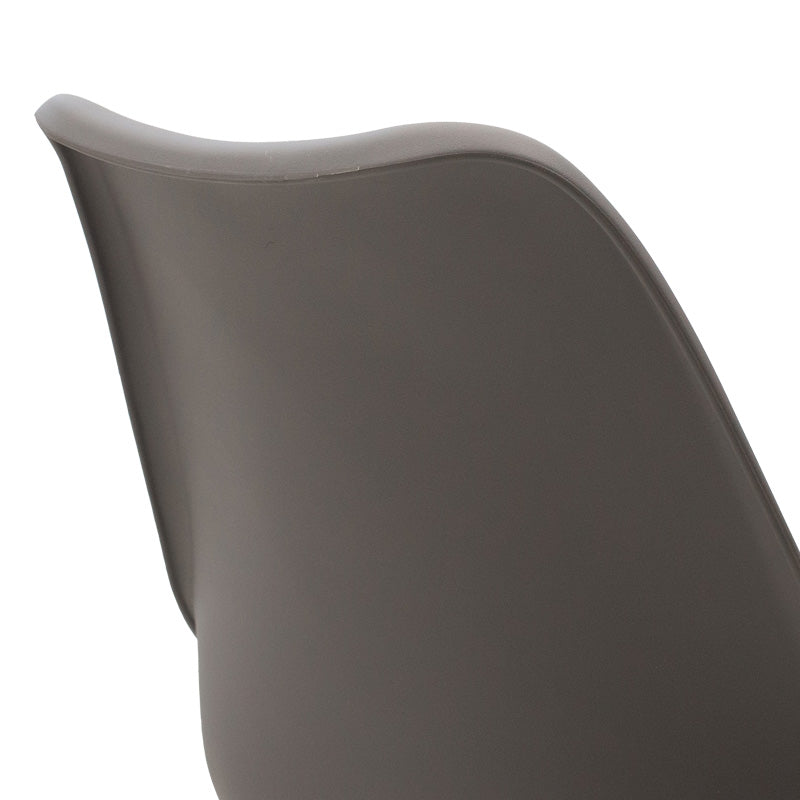 Офис стол Gaston II PP-PU сив цвят