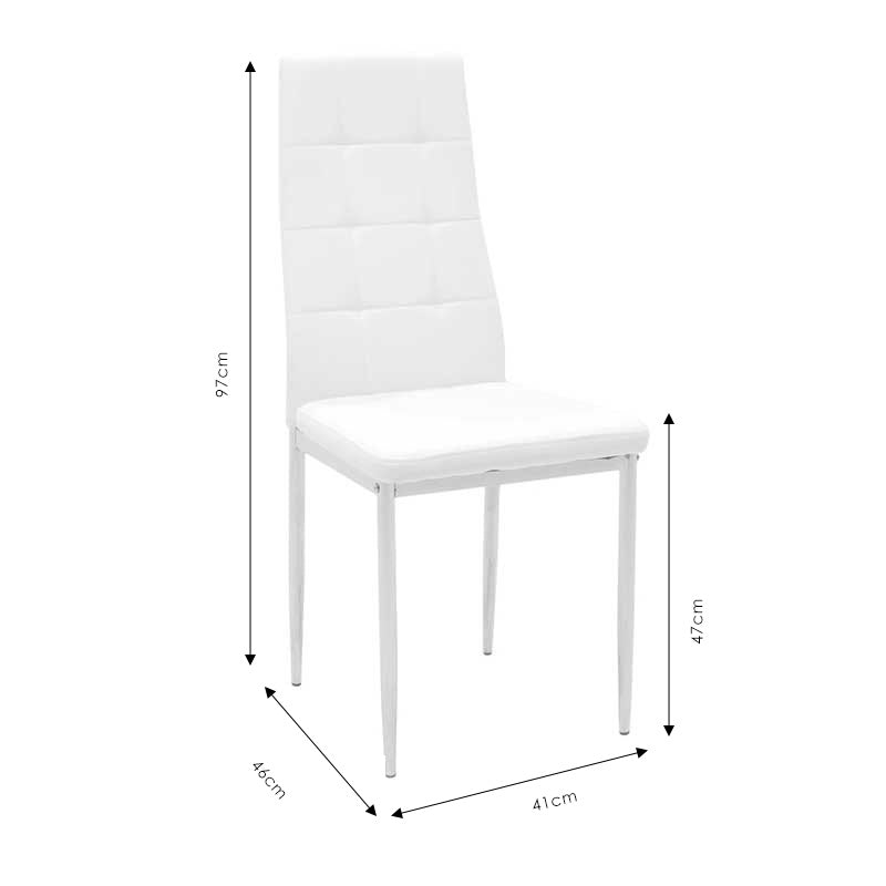 Стол Cube PU мока-хром крак