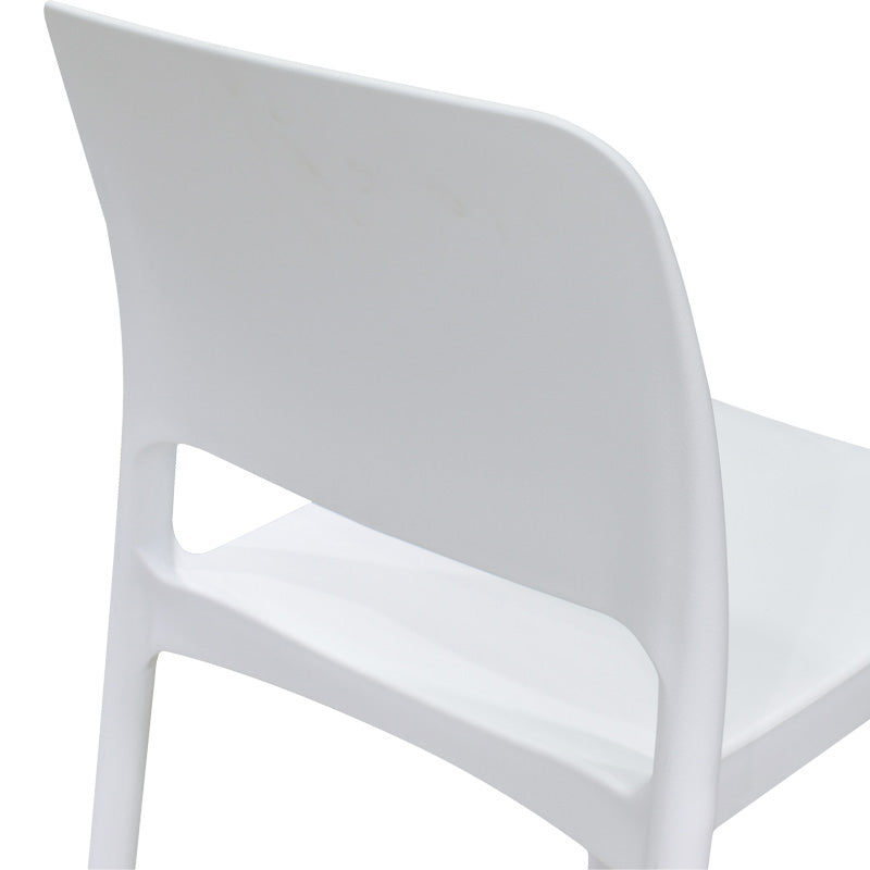 Стол Fenxy pp в бял цвят 38x42x77см