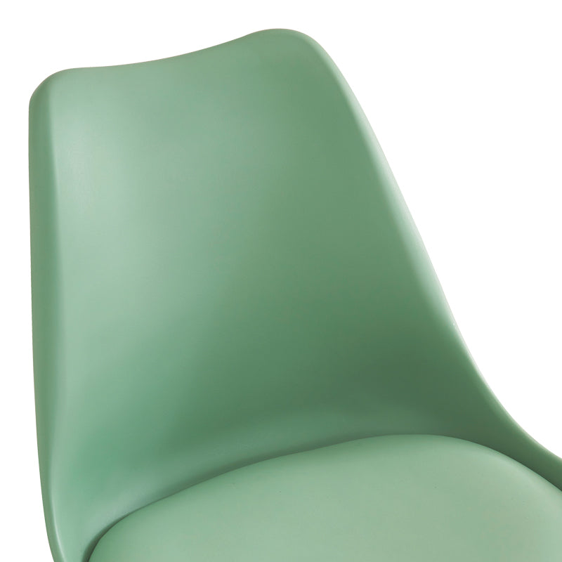 Офис стол Gaston pp-pu мента 48x57x77-90см