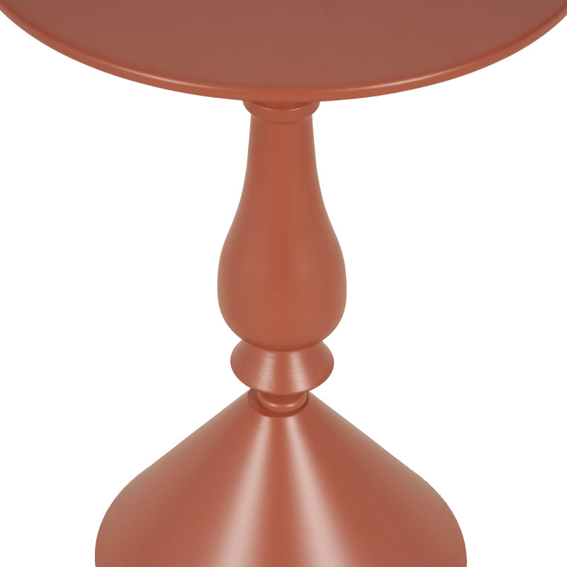 Метална странична маса lalou в теракот d40x55см