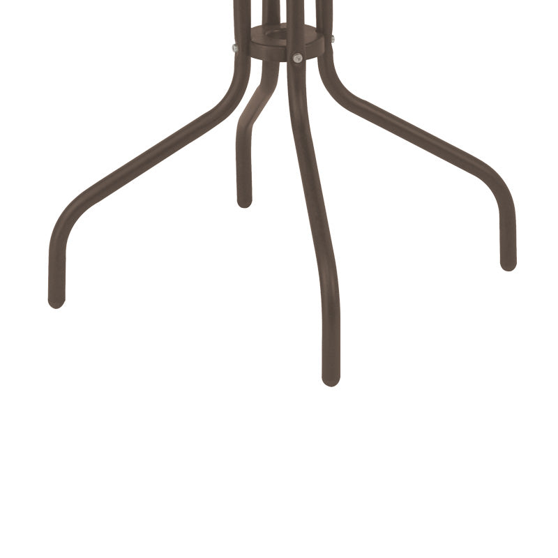 Градински комплект Vergo-Sussie кафяв метал с маса Φ60x70см