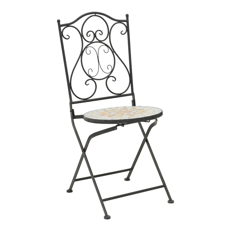 Градински комплект Sellis 3бр мозайка-метал черен