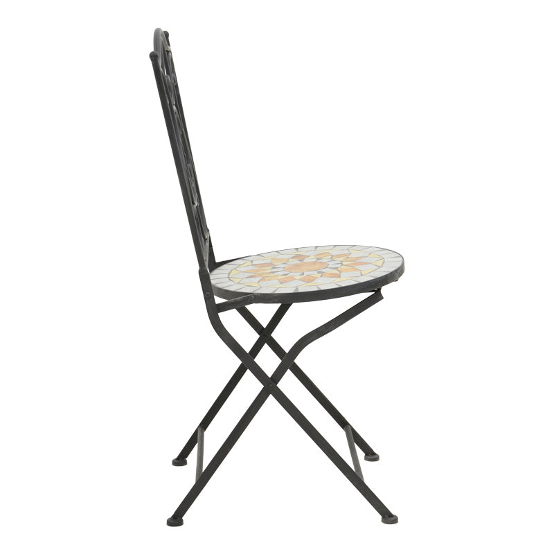 Градински комплект Sellis 3бр мозайка-метал черен