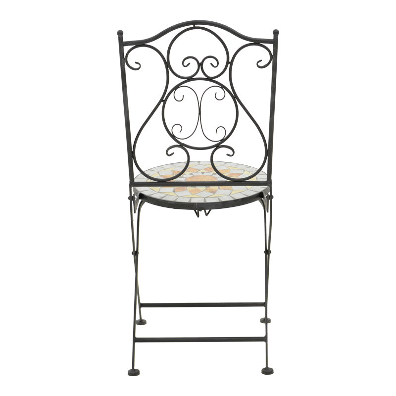 Градински комплект Sellis 3бр мозайка-метал черен