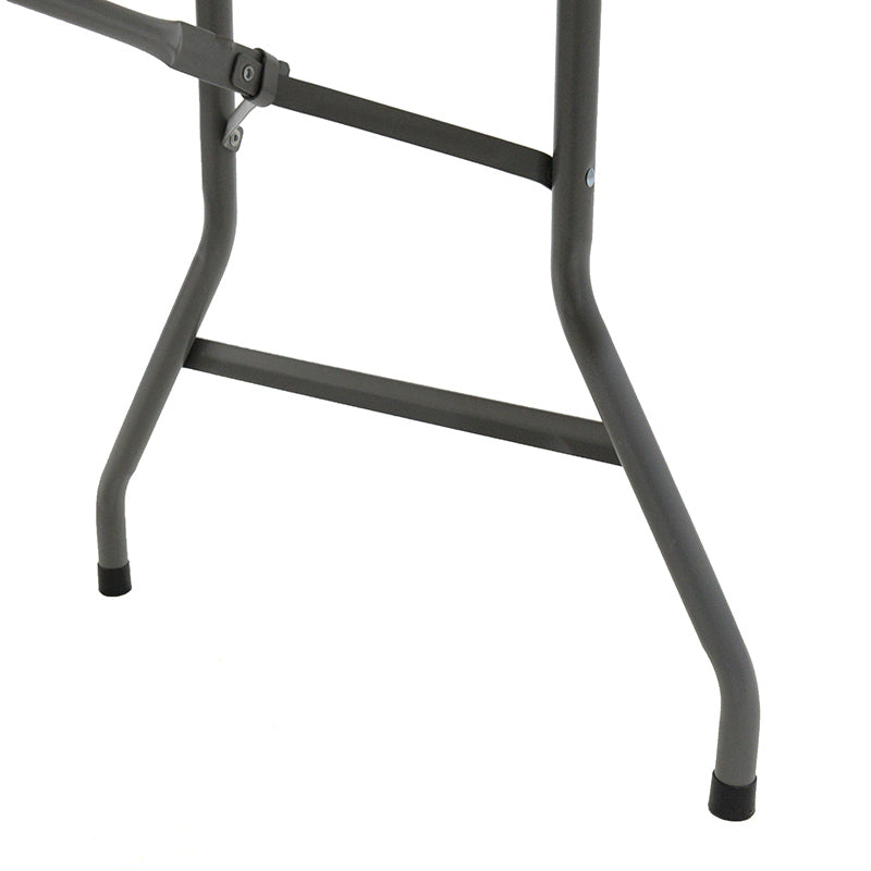 Търговска сгъваема къмпинг маса Aprilia в цвят бял гранит 183x76x74см