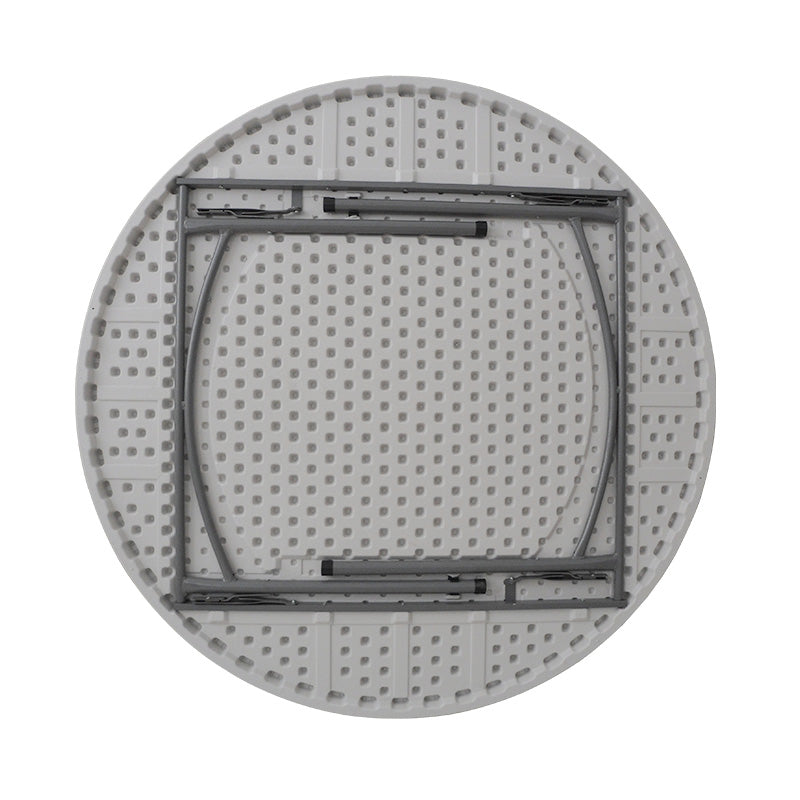 Кетъринг-конферентна маса Comfort бяла кръгла D150x74см