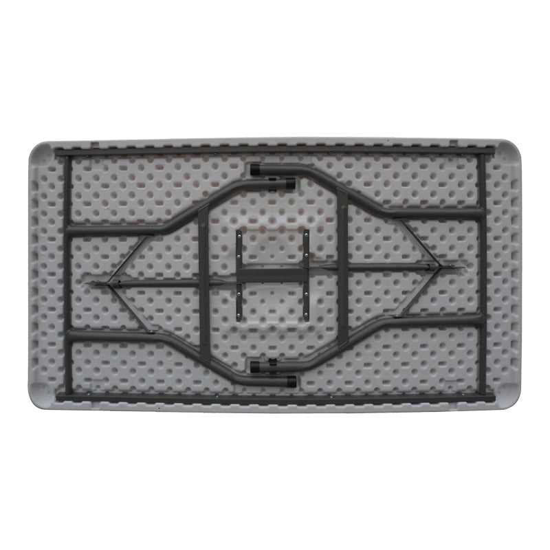 Кетъринг-конферентна маса Aprilia бяла монолитна повърхност 152x76x74cm