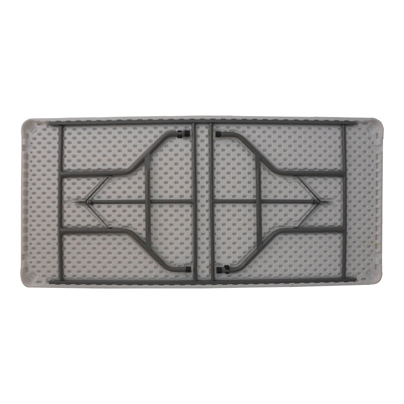 Кетъринг-конферентна маса Aprilia бяла монолитна повърхност 198x90x74cm