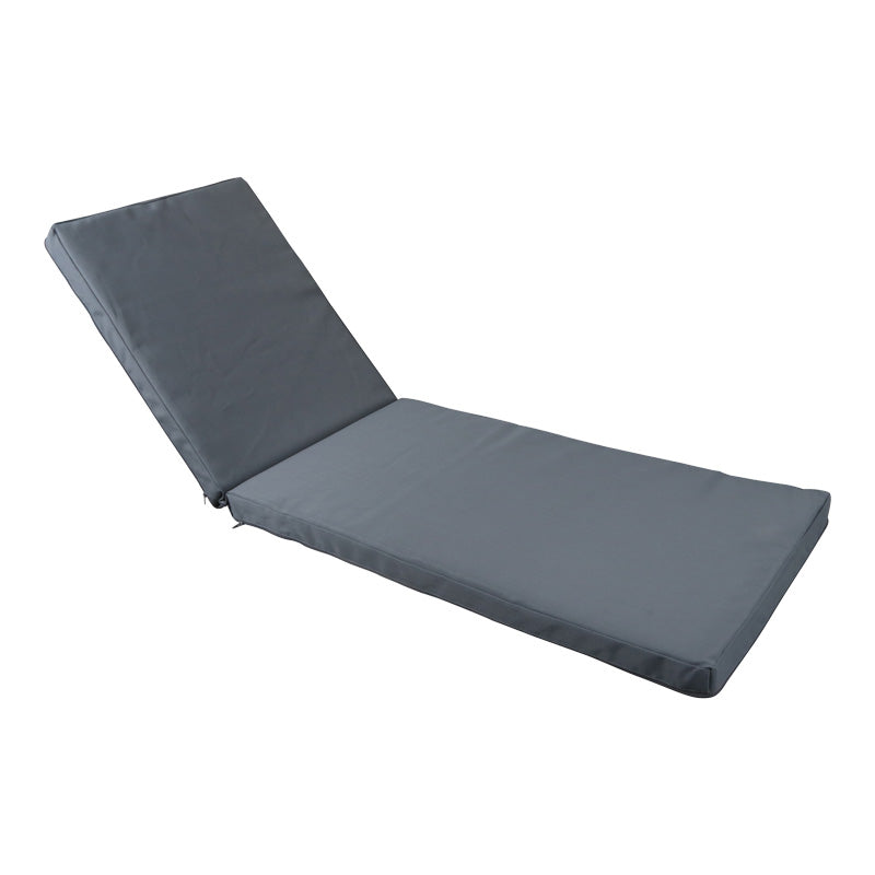 Възглавница Vertian текстил  в тъмно сив цвят 194x58x7см