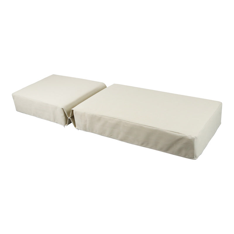 Възглавница Vertian за шезлонг в тъмно сив цвят 194x58x20см