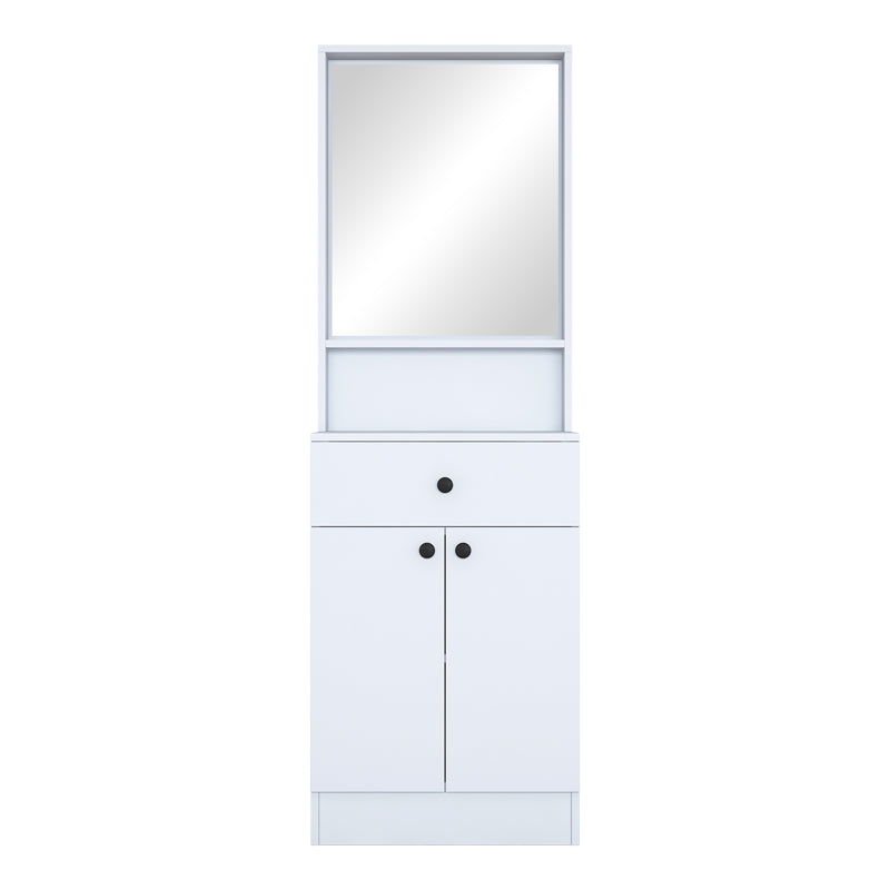 Мебели за антре Rockder бял меламин 60x35.5x182.8cm