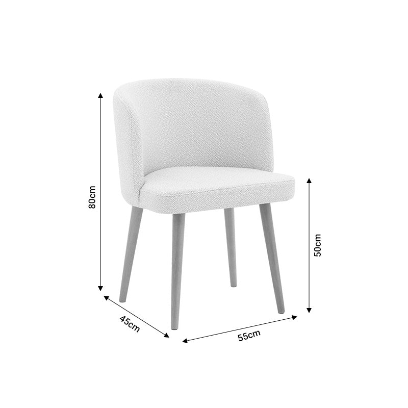 Стол Sirbet антрацит теди дамаска-черен метал 55x45x80см
