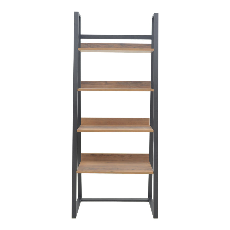 Етажерка Ryder орех-черна 75x36x185см