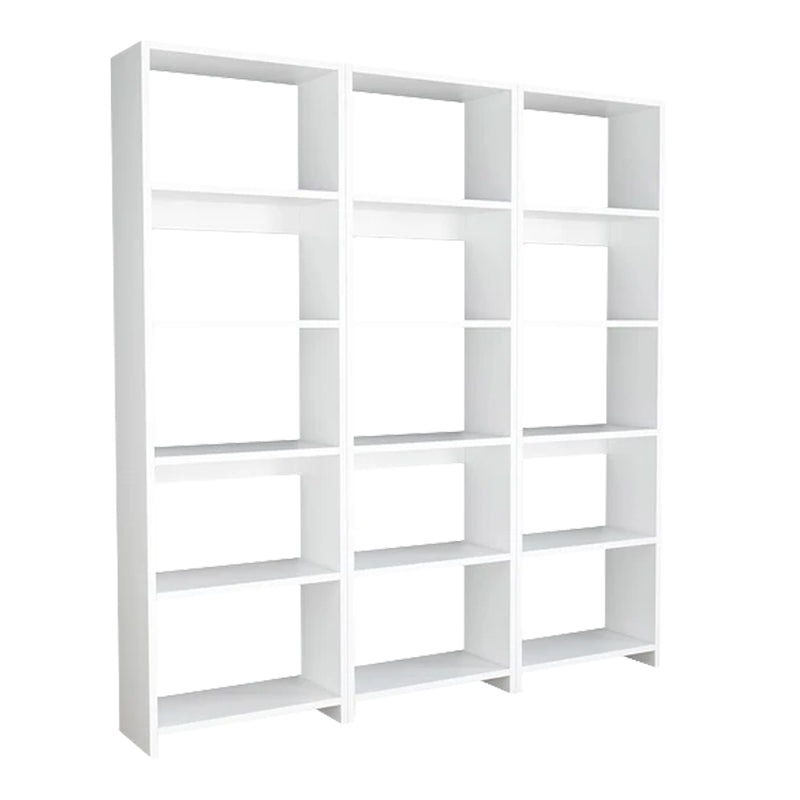 Библиотека Rabuku в бял цвят 146x22x123см