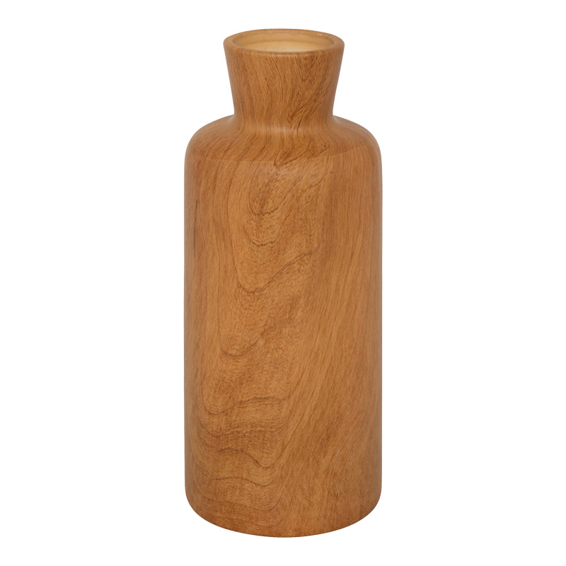 Ваза Reway керамична в естествен цвят d12x30см