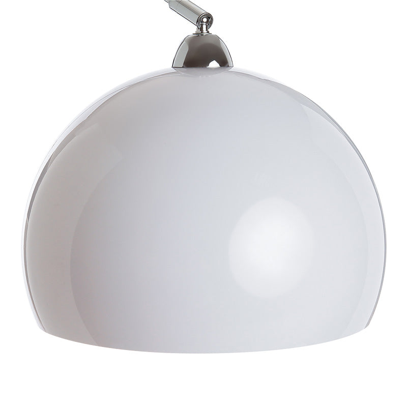 Подова лампа Fenxi метал в бяло-сребрист цвят 105x30x178cm