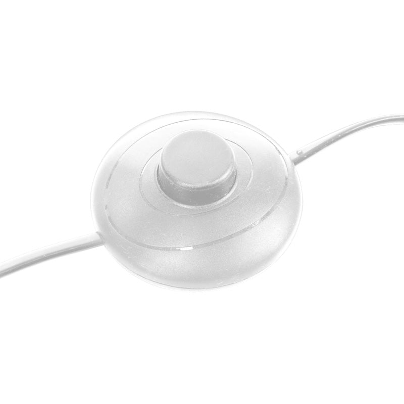 Подова лампа Fenxi метал в бяло-сребрист цвят 105x30x178cm