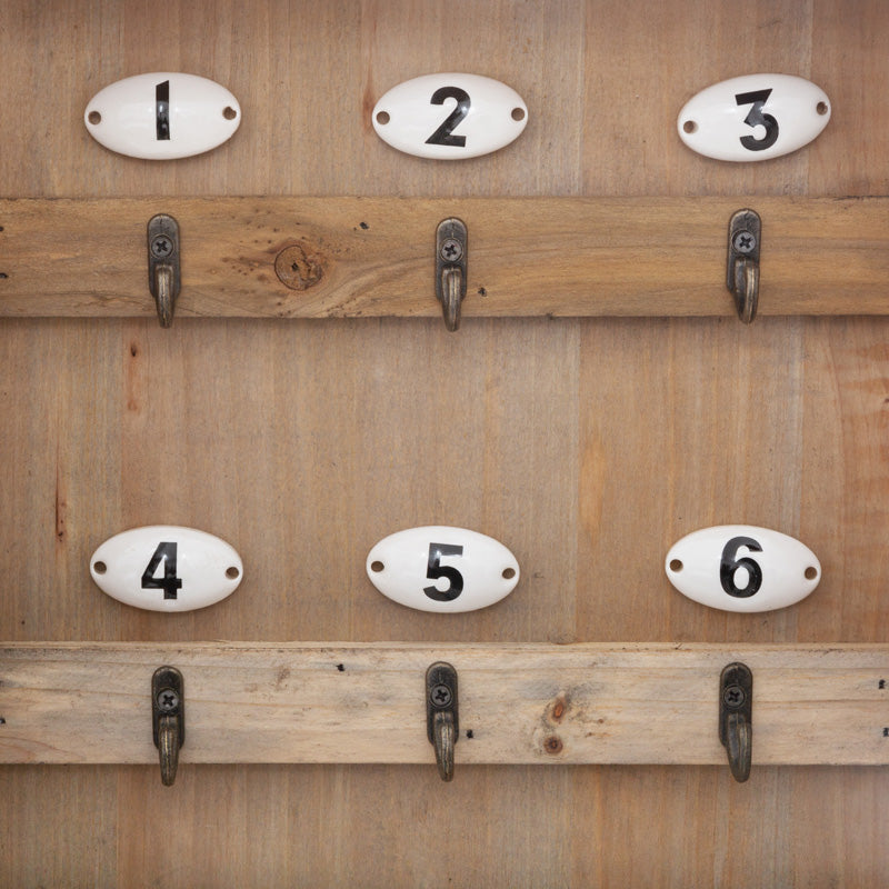 Стенна кутия за ключове Кeledy- ела в естествен цвят 26.4x8x38см