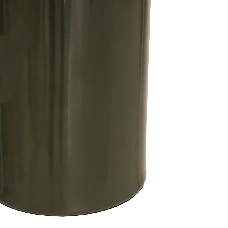 Настолна лампа mushi метал в цвят каки d20x24,5см