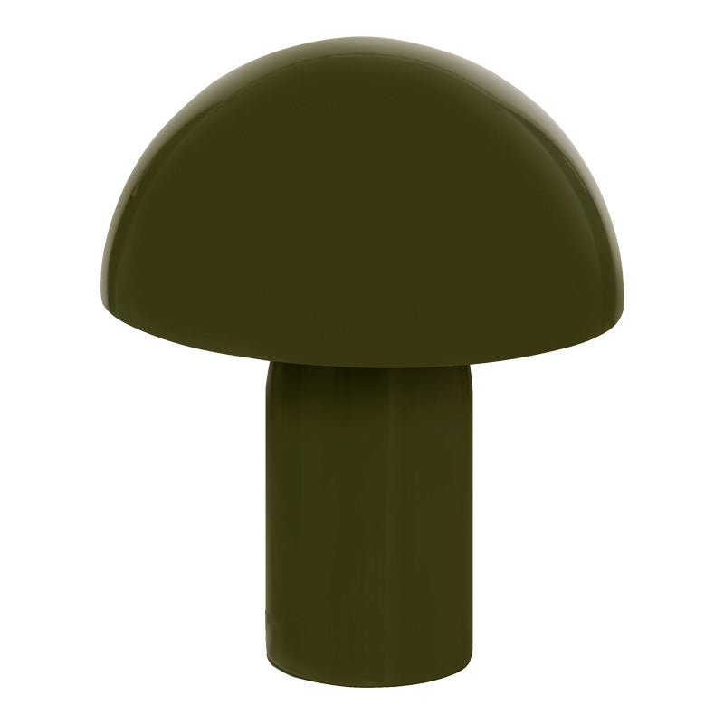 Настолна лампа mushi метал в цвят каки d20x24,5см