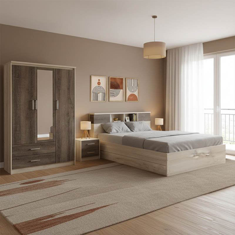 Комплект за спалня Olympus castillo toro с легло 160x200 см, 4 части