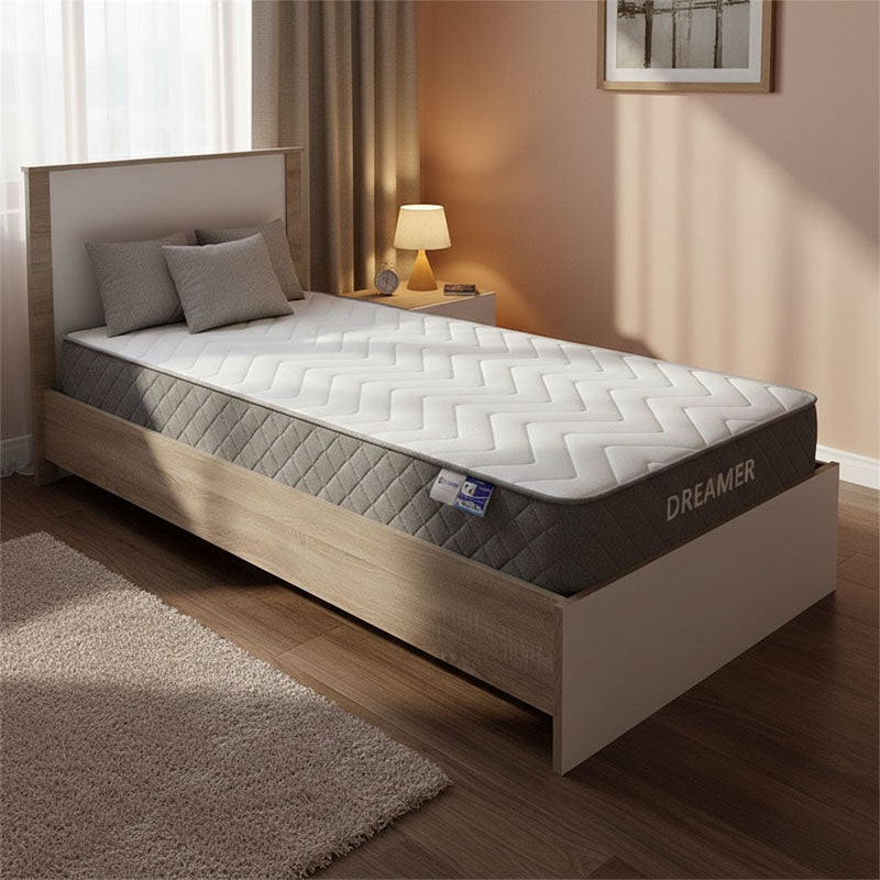 Легло с матрак Athos-Dreamer сонома-бял 90x190см