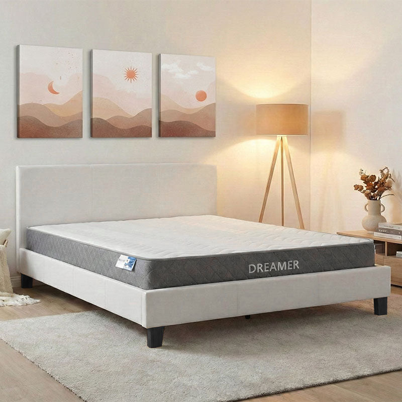 Легло с матрак Nevil-Dreamer pu бяло 150x200см