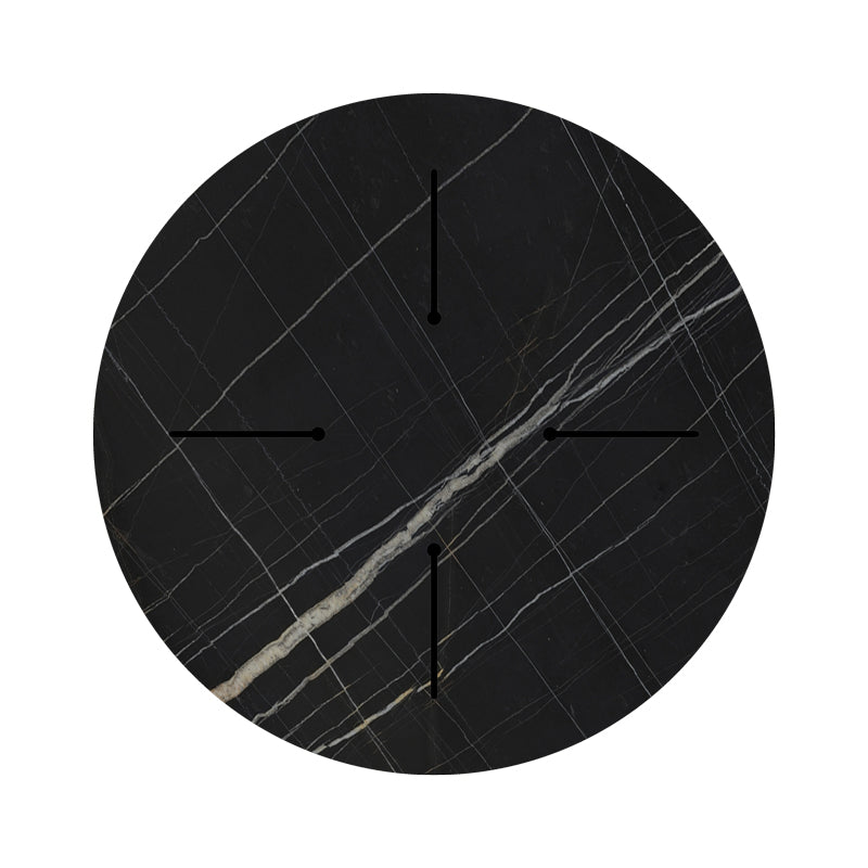 Плот за маса Relian HPL с мраморен ефект φ60см дебелина 12мм