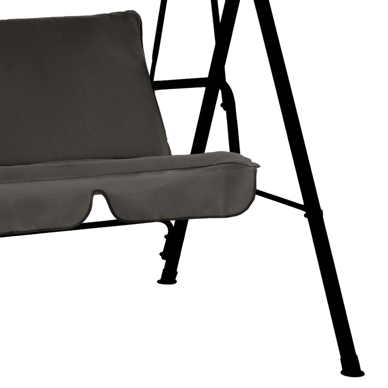 Градинска люлка Globo сив цвят  170x110x153cм
