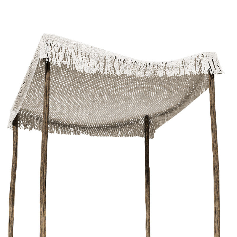 Дневно легло Roof макраме бежово 4х4м