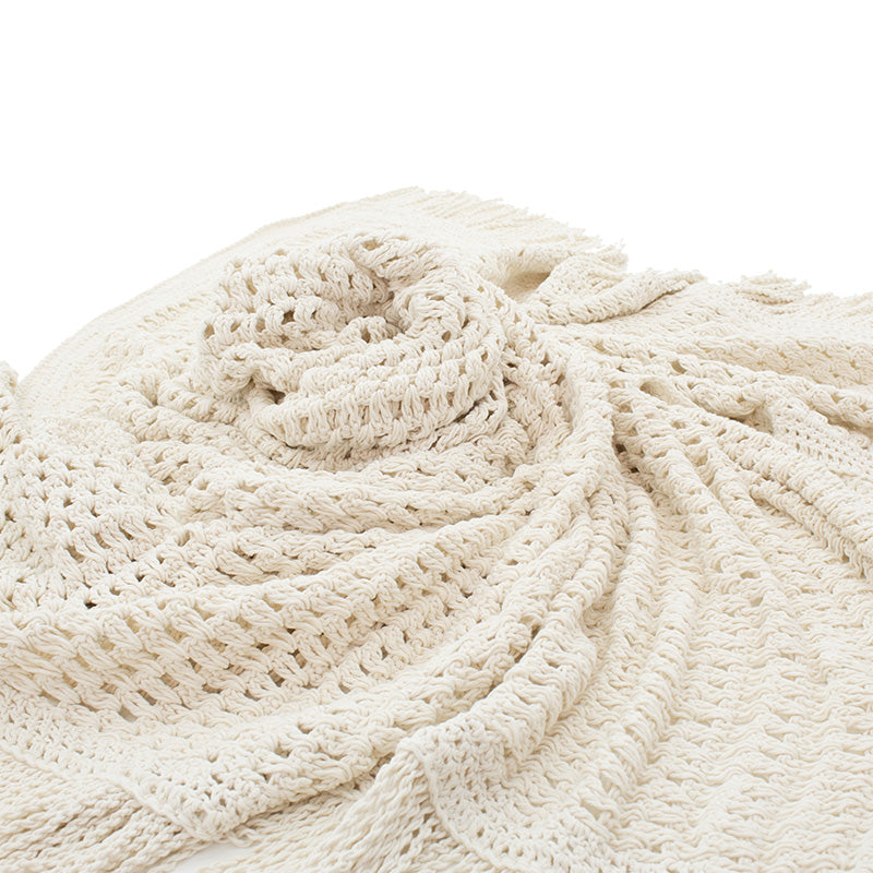 Дневно легло Roof макраме бежово 4х4м