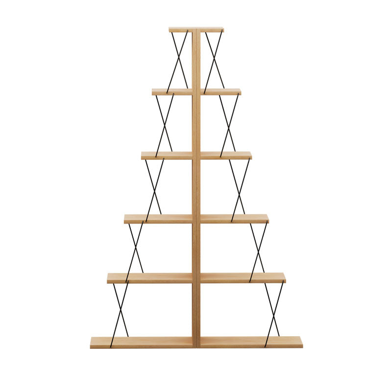 Етажерка Tars сонома-черен цвят 130x22x146см