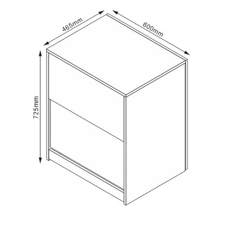Офис бюро Tivouzal сонома цвят 140x60x72cм