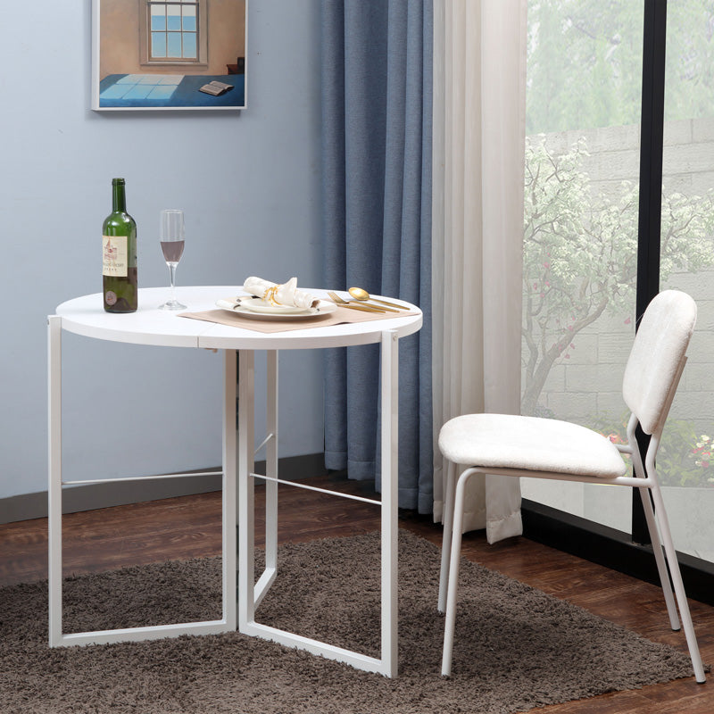 Маса Talen в бял цвят D80x74см