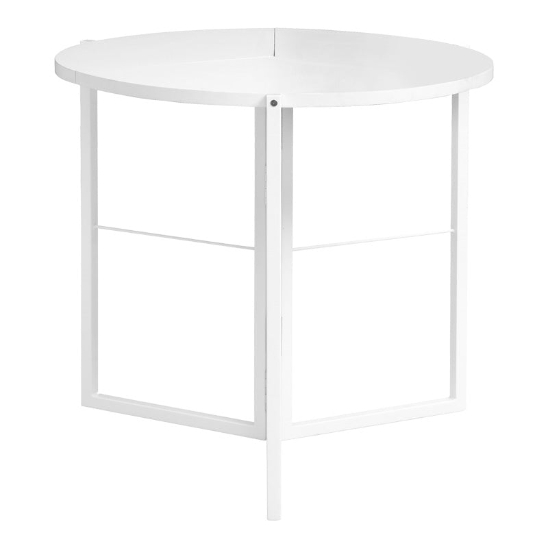 Маса Talen в бял цвят D80x74см