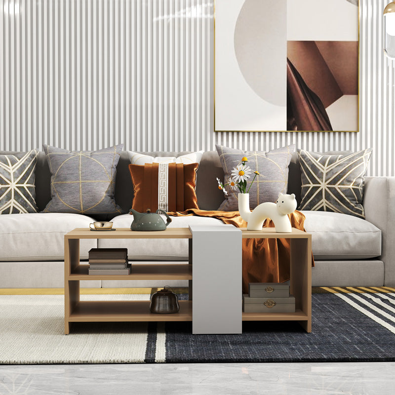 Холна маса cozeto в естествен бял цвят 100x53x41.5см