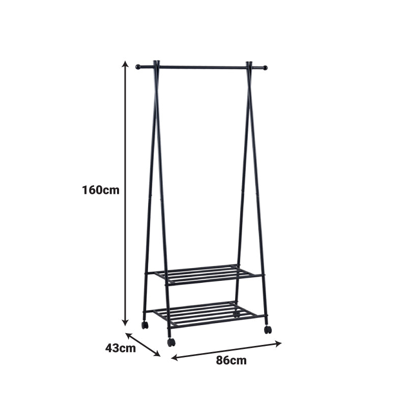 Входна мебел pintu метал в черен нюанс 86x43x160см