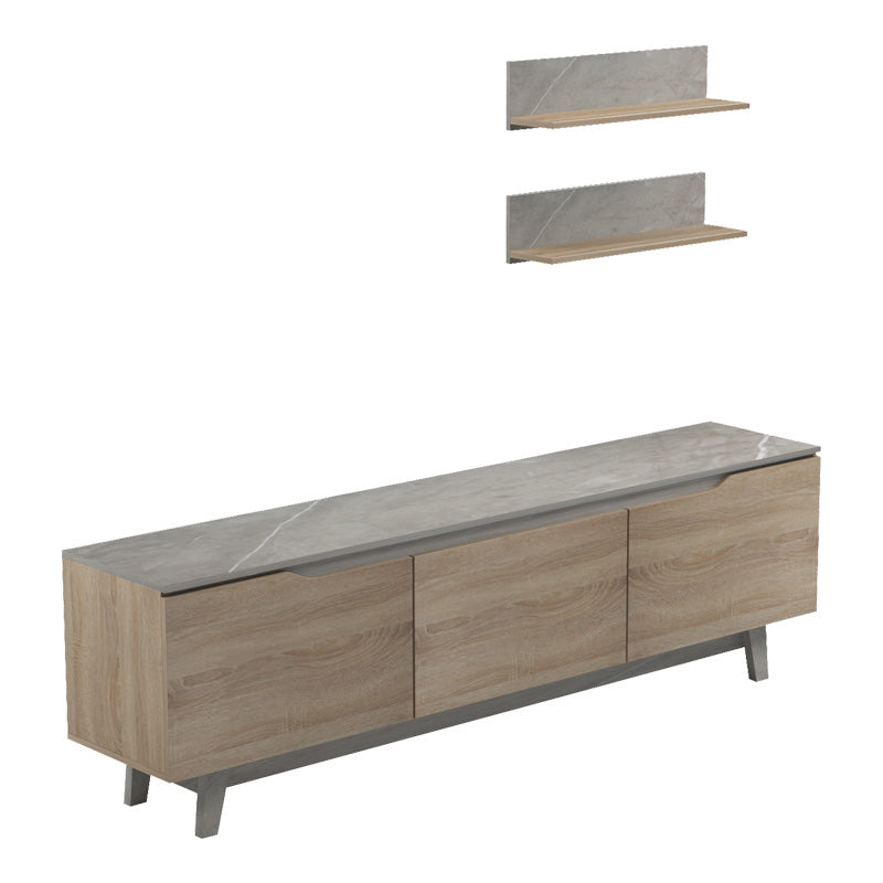 Холна гарнитура Kasia в бежов нюанс мрамор-сонома 180x35x48.5см