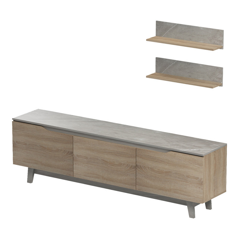 Холна гарнитура Kasia в бежов нюанс мрамор-сонома 180x35x48.5см